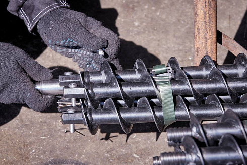 Шнек ШБ-72 L-1500 мм S22 фото