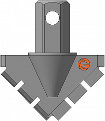 Долото шнековое лопастное ДП-250.89.Ш55 фото